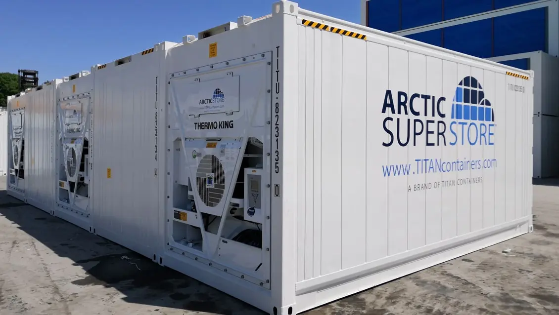 20ft Arctic SuperStore Modular Refrigerated Containers for Hire