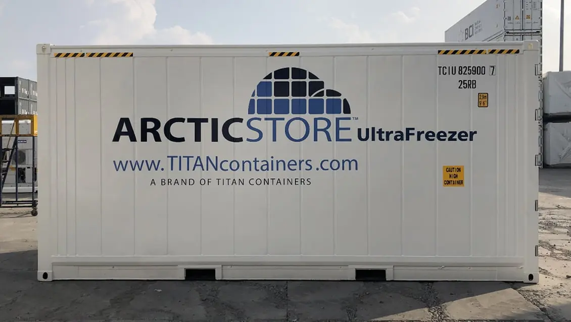 20ft Arctic UltraFreezer - Freezer Container for Hire