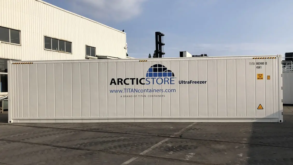 40ft UltraFreezer Cold Storage - Freezer Refrigerated Containers