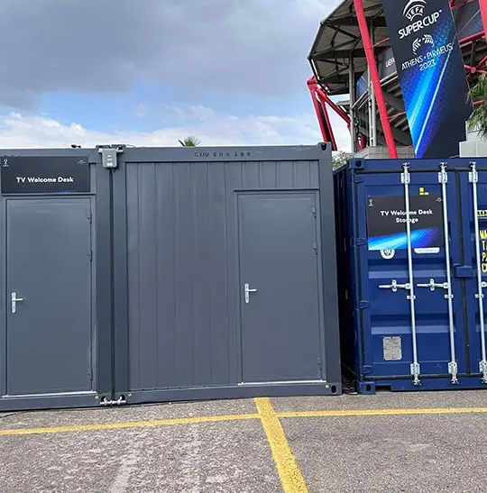 UEFA Super Cup – Cold Storage, Office Containers & More