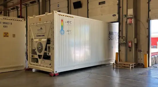 ArcticStore refrigerated cold storage for hire