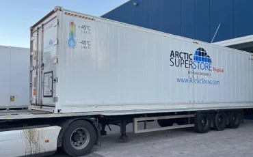ArcticStore refrigerated cold storage for hire