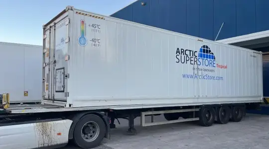 ArcticStore refrigerated cold storage for hire