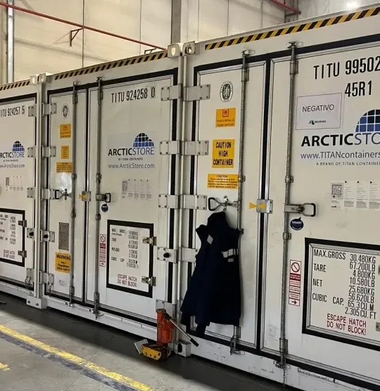 ArcticStore refrigerated cold storage for hire